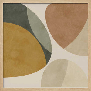 Tablou înramat „Pattern3 Mid Earth 2” de Ana Rut Bre