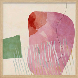 Tablou înramat „Organic Painted 11 10600px   Mai2021 Kopie” de Ana Rut Bre