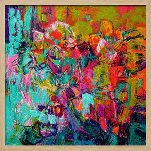 Tablou înramat „Ethereal Blossom Glow” de Dorothy Fagan