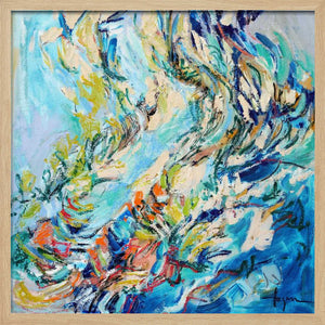 Tablou înramat „Burst of Blooming Light” de Dorothy Fagan