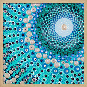 Tablou înramat „Blue Ocean” de Amy Diener