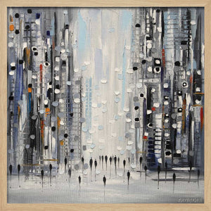 Tablou înramat „Street Life” de Ekaterina Ermilkina