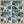 Tablou înramat „Mid Century Grid Pattern Four” de Little Dean