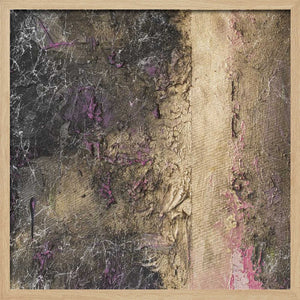 Tablou înramat „Fractured Gilt” de Anete Purina-Purite