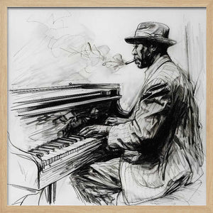 Tablou înramat „Jazz Serenade” de Andreas Magnusson