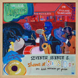 Tablou înramat „Christian Mcbride Vanguard” de Steve Spencer