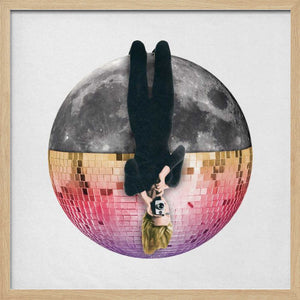 Tablou înramat „Moon party” de Sammy Slabbinck