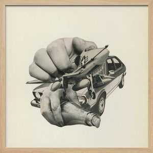 Tablou înramat „Velocity of the Sauce” de Mikhail Siskoff