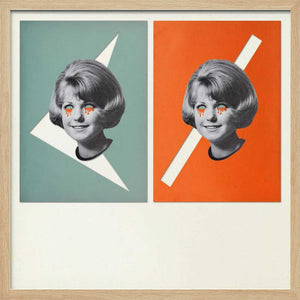 Tablou înramat „Double Judy” de Mikhail Siskoff