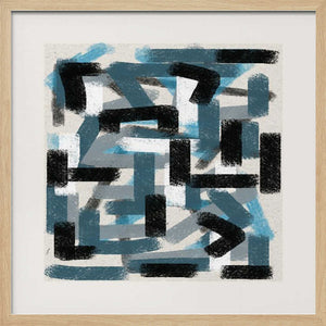 Tablou înramat „Abstract Maze” de THE MIUUS STUDIO