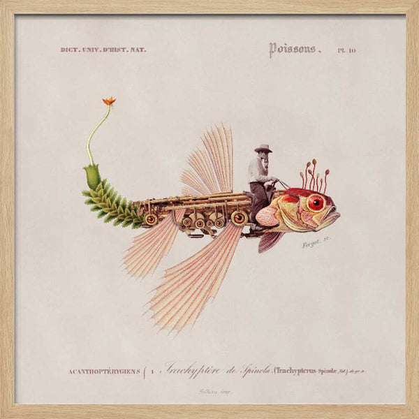 Tablou înramat „Steampunk Voyager” de Dominik Przerwa