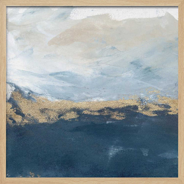 Tablou înramat „Peaceful Golden Horizon” de Julia Contacessi