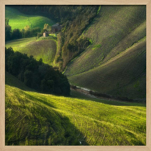 Tablou înramat „Crete Senses/Tuscany” de Jarek Pawlak