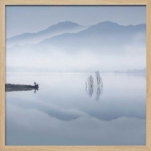 Tablou înramat „Blue silence” de Jose Beut