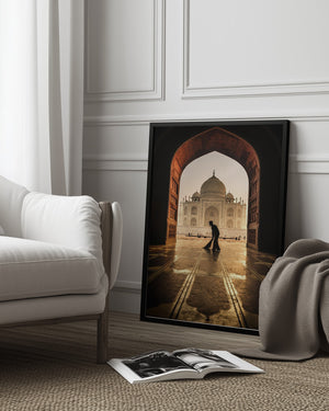 Tablou înramat „taj mahal cleaner” de Pavol Stranak