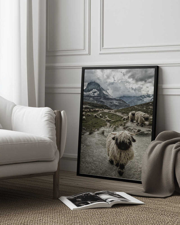 Tablou înramat „Out of my way” de Susanne Landolt