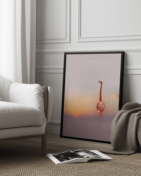 Tablou înramat „sunset ...” de Anna Cseresnjes