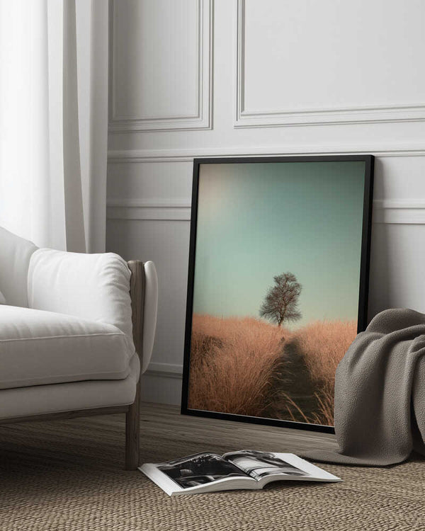 Tablou înramat „Grass and Path” de Jaap van den Helm