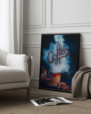 Tablou înramat „Smell the coffee” de Dina Belenko