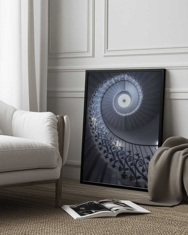 Tablou înramat „Tulip Stairs” de Massimo Cuomo