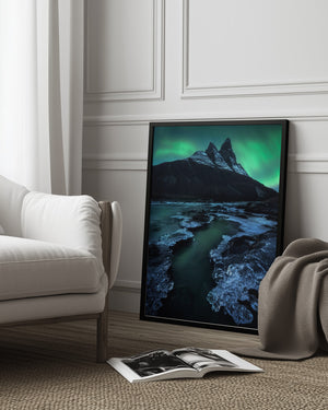 Tablou înramat „Arctic Night” de Daniel Gastager