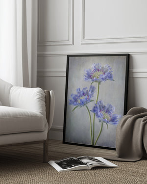 Tablou înramat „Scabiosa” de Mandy Disher
