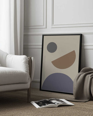 Tablou înramat „Geometrical Shapes” de Pictufy Studio