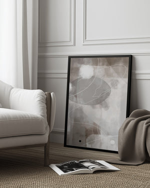 Tablou înramat „Profile” de Pictufy Studio II