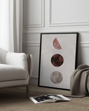 Tablou înramat „Geo Amigos” de Pictufy Studio II