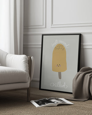 Tablou înramat „Chilled Ice Cream” de Pictufy Studio II