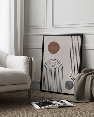 Tablou înramat „Archs and Buds” de Pictufy Studio II