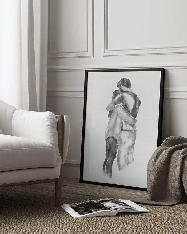 Tablou înramat „Embrace” de Pictufy Studio II