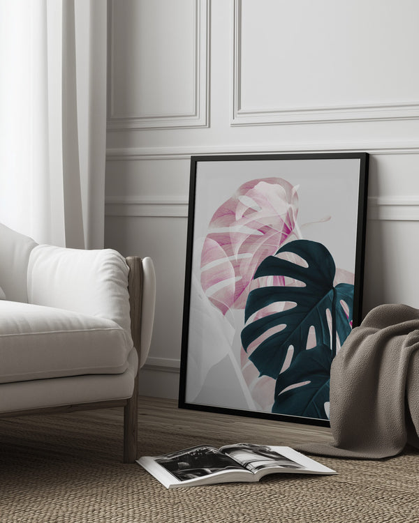 Tablou înramat „Monstera Creative 08” de Pictufy Studio III