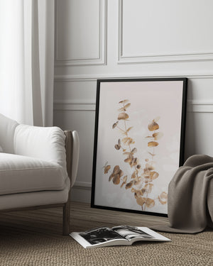 Tablou înramat „Eucalyptus Creative Gold 03” de Pictufy Studio III