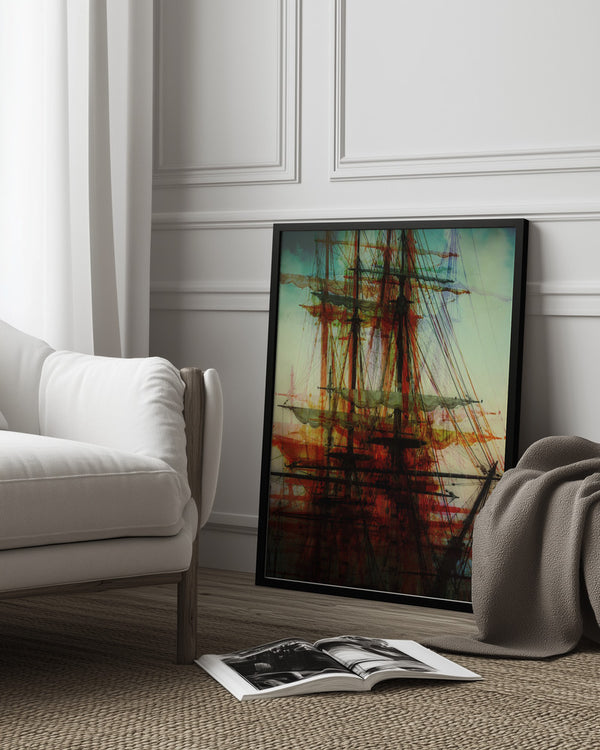 Tablou înramat „The beautiful sea” de Bastian Kienitz