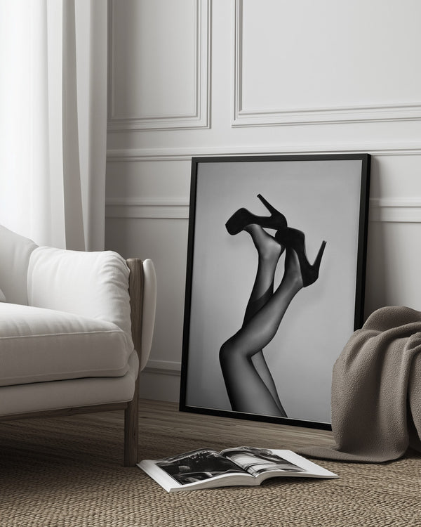 Tablou înramat „Velvet Pumps” de Pictufy Studio III