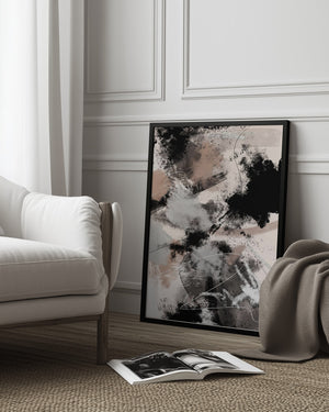 Tablou înramat „Splash Storm” de Pictufy Studio II