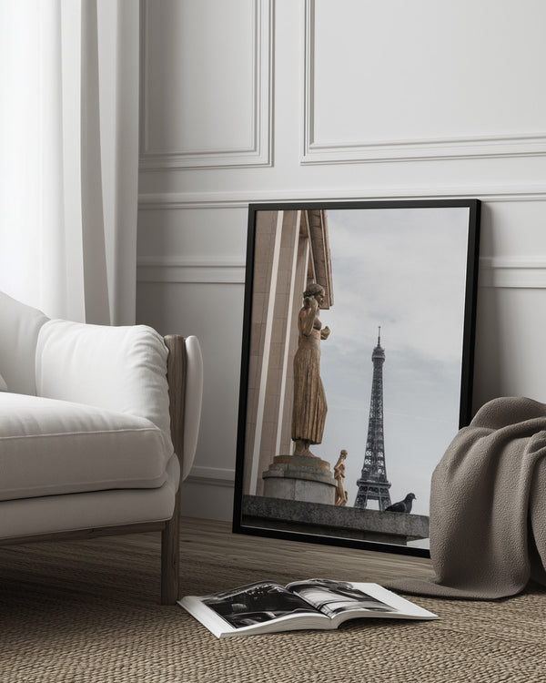 Tablou înramat „Eiffel Tower Paris” de Pictufy Studio III