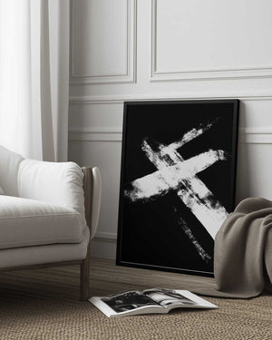 Tablou înramat „negatives_006_crossed” de Pictufy Studio II