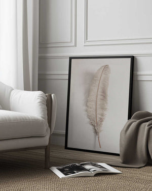 Tablou înramat „Feather_002” de Pictufy Studio III