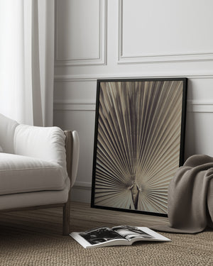 Tablou înramat „Palmblad_001” de Pictufy Studio III