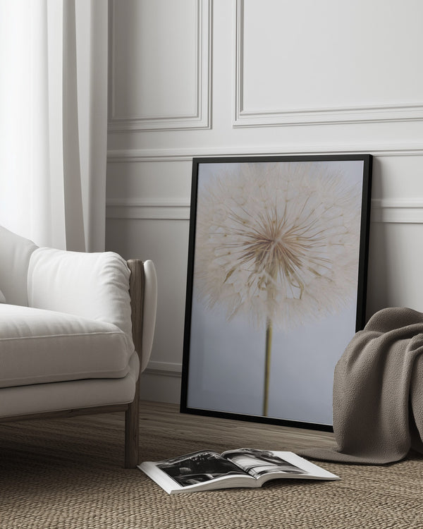 Tablou înramat „Delicate Dandelion” de uplusmestudio