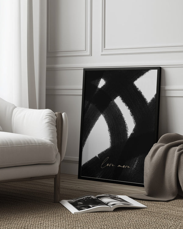Tablou înramat „Love's Abstract Path” de uplusmestudio