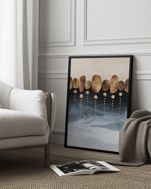 Tablou înramat „Natural Abstraction” de Elisabeth Fredriksson
