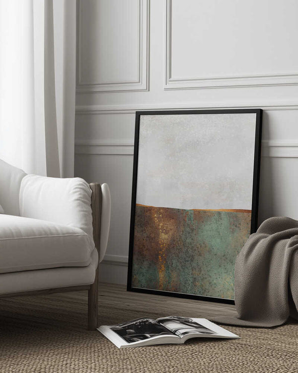 Tablou înramat „First Snow” de Elisabeth Fredriksson