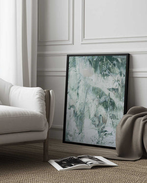 Tablou înramat „Emerald Whispers” de uplusmestudio