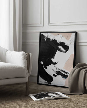 Tablou înramat „Black and Nude” de uplusmestudio