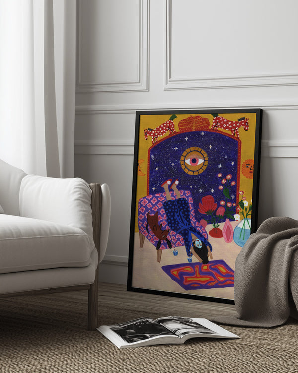 Tablou înramat „Day off from office” de Jota de jai