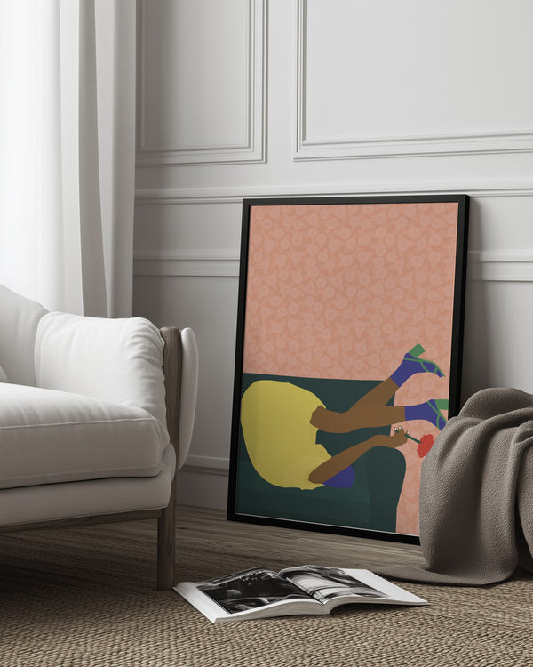 Tablou înramat „New Year's Eve” de Jota de jai