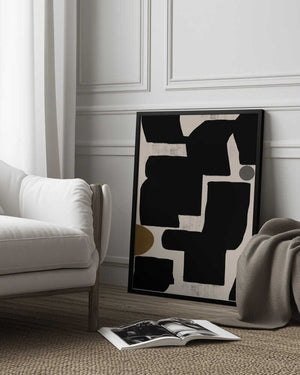 Tablou înramat „Shapes in Harmony” de THE MIUUS STUDIO